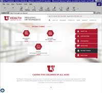 University of Utah - Pediatric Orthopaedics