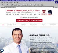 Justin J. Ernat, M.D., MHA, FAAOS