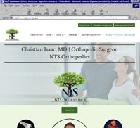 NTS Orthopedics<br>Christian Isaac MD