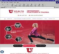 University of Utah Orthopaedic Fractures & Trauma Surgeons