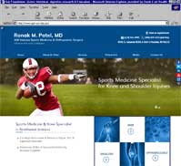 Ronak M. Patel M.D - NW Indiana Sports Medicine & Orthopaedic Surgery