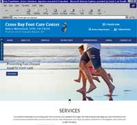 Cross Bay Foot Care Center<br>Debra Weinstock, DPM, FACFAOM