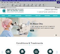 Greater Western Sydney Eye Surgeons<br>Dr Alison Chiu