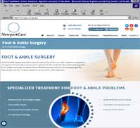 NewportCare - Foot & Ankle Surgery