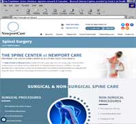 NewportCare - Spinal Surgery