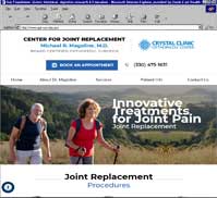 Crystal Clinic's Michael Magoline MD - Joint Replacement