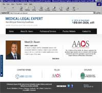 Medical-Legal Expert<br>Raymond Raven III, M.D.